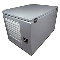 Бензиновый генератор FUBAG BS 5500 A ES в тихом зимнем кожухе 1200 RAL 7024