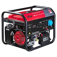 Бензиновый генератор FUBAG BS 8500 A ES DUPLEX в тихом зимнем кожухе 1200 RAL 7024