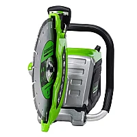 Бетонорез Greenworks PC141 аккумуляторный 82В с АКБ 2,5 Ач + ЗУ 4А